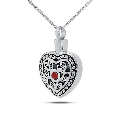 October w/ Opal Sterling Silver Keepsake